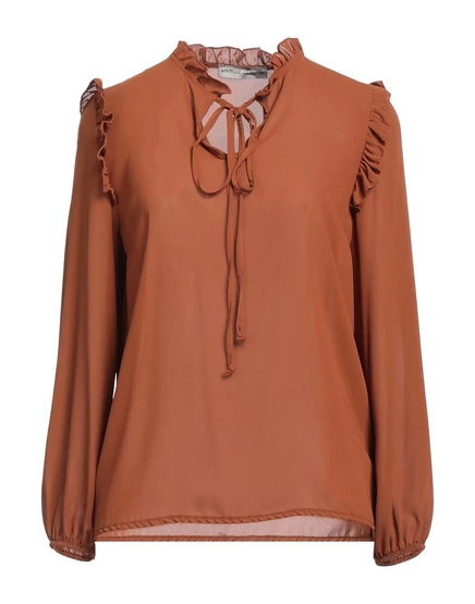 Женский топ BOUTIQUE de la FEMME PAPERMAG, коричневый