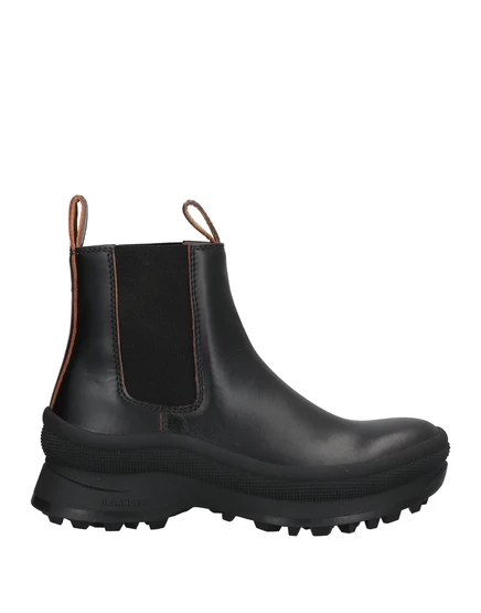 Женские челси Jil Sander Lorenz_SP, кожаные, черные