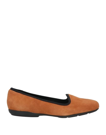 Женские лоферы Geox Loafers замшевые, верблюжевые