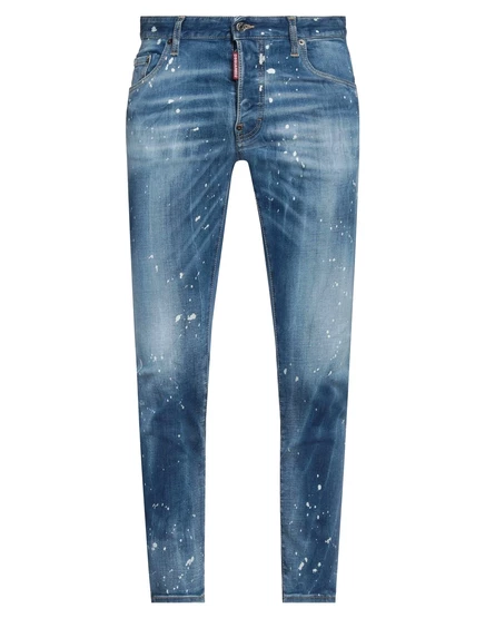 Мужские джинсы DSquared2 скинни, синий