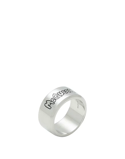 MCQUEEN Rings серебристый