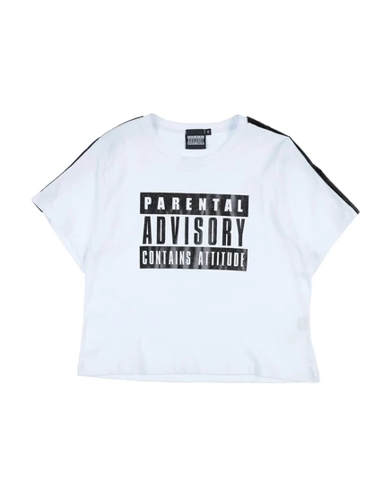 Мужская футболка Parental Advisory, белая