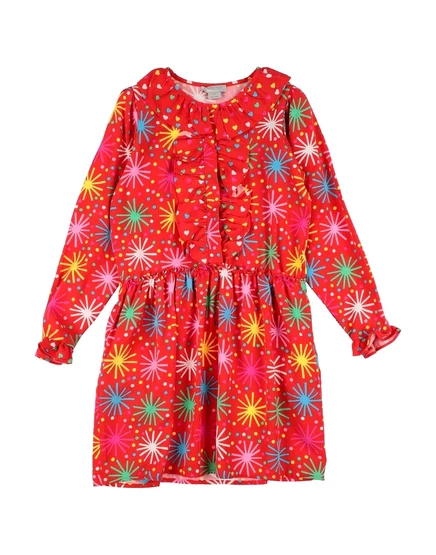 Детское платье Stella McCartney Kids, красное