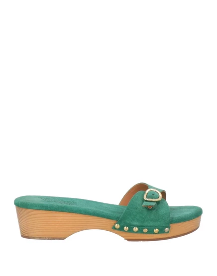 Женские сабо Ancient Greek Sandals Papermag, зеленые