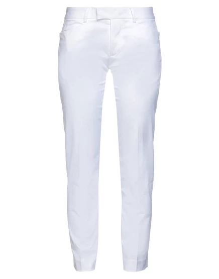Женские брюки Dsquared2 Papermag, укороченные, белые