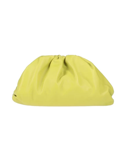 Женский клатч Bottega Veneta Plv_Just In, лаймовый