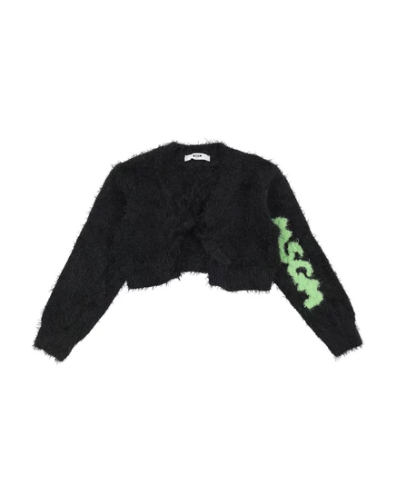 Женский кардиган MSGM Promotion Junior, черный