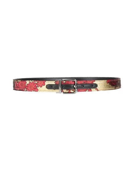 DOLCE&GABBANA Ремень платиновый