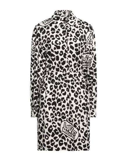 LOVE MOSCHINO Короткое платье белый