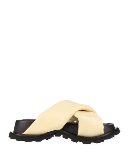 Женские сандалии Jil Sander, цвета слоновой кости