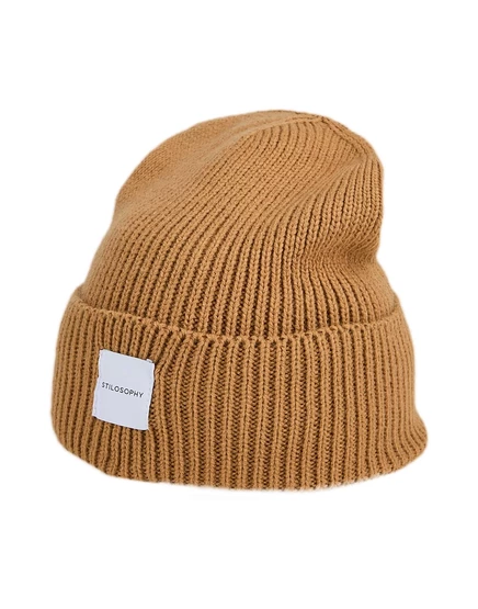 Мужская шапка-бини Stilosophy Hats, верблюжья