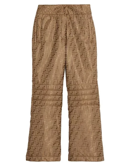 Женские лыжные брюки Fendi, светло-коричневые
