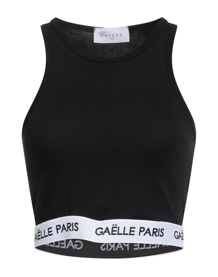 Женский спортивный топ GALLE Paris PAPERMAG, черный