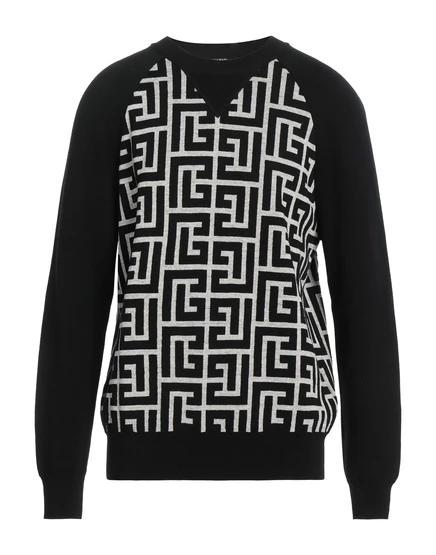 Мужской свитер Balmain, черный