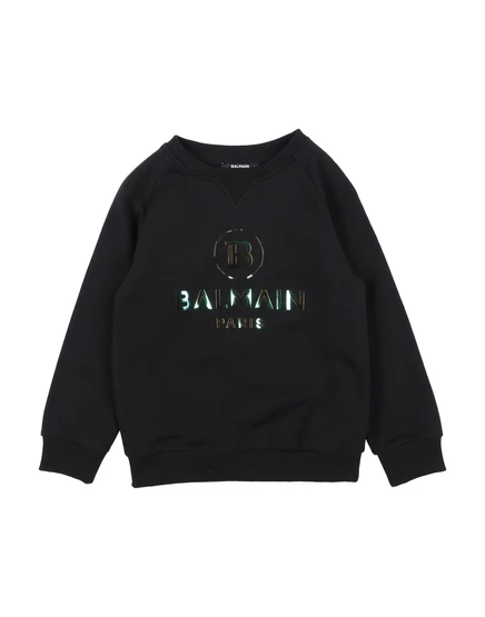 Детский свитшот Balmain, чёрный