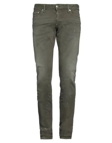 DSQUARED2 Джинсовые брюки зелёный милитари