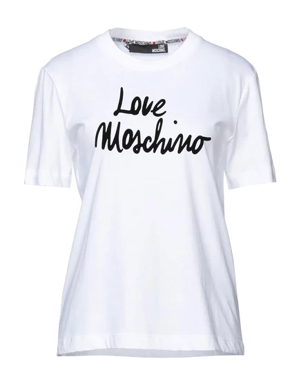 Женская футболка Love Moschino Lorenz_SP, белая