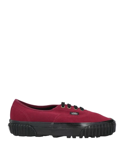 Женские кеды vans papermag, бордовые