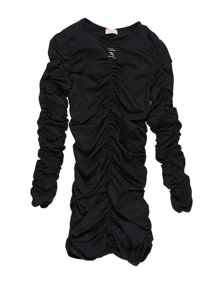 Детское платье Elisabetta Franchi, джерси, чёрное