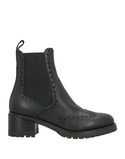 Женские ботинки челси Santoni Lorenz_SP, чёрные