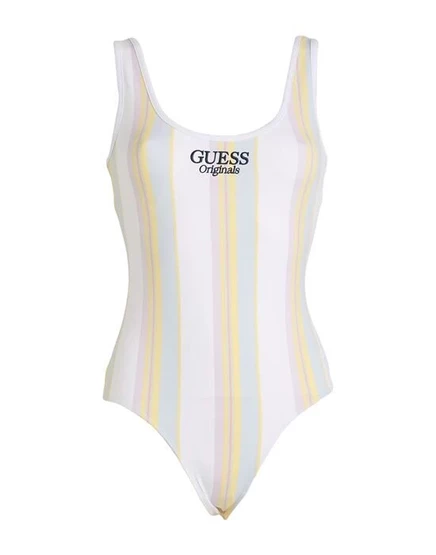 GUESS Топ-боди белый