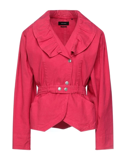 Женская куртка Isabel Marant Lorenz_SP, фуксия
