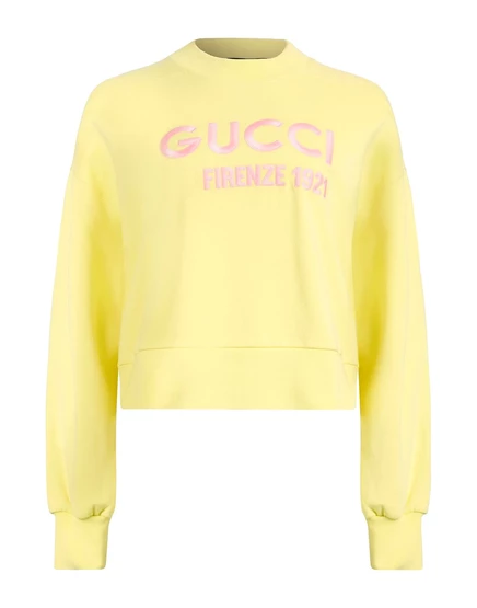 GUCCI Sweatshirts зелёный лайм
