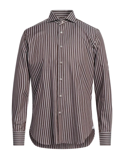 ALEXINGH Shirts тёмно-коричневый