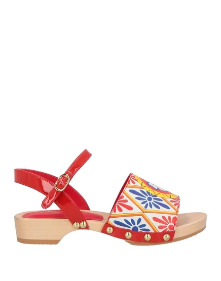Детские сандалии Dolce&Gabbana, красные