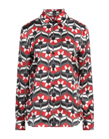 Женская рубашка Boutique Moschino Papermag, серая