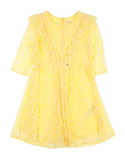 Женское платье Elisabetta Franchi Promotion Junior, желтое