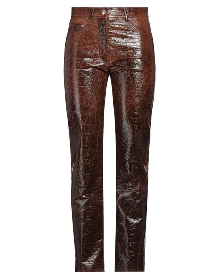 Женские брюки MSGM Lorenz_SP, шоколадные