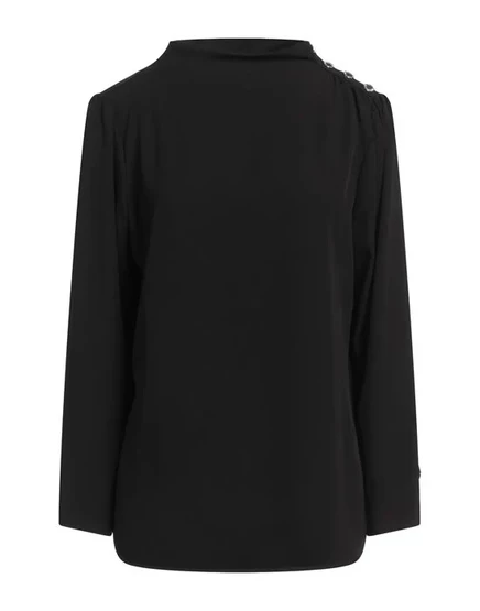 Женский топ Calvin Klein с длинными рукавами, черный
