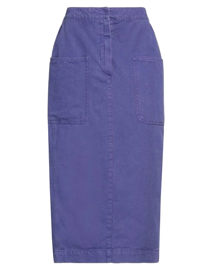 Женская джинсовая юбка Max Mara JADR, фиолетовая