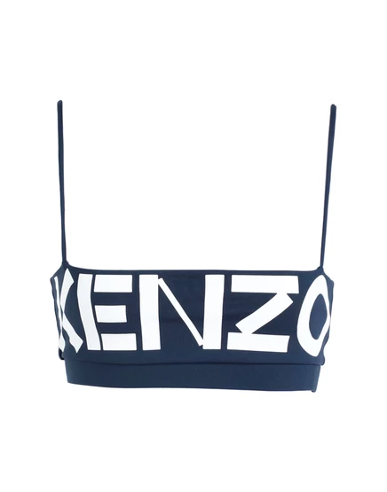 Женский кроп-топ Kenzo Wonderwoman, тёмно-синий
