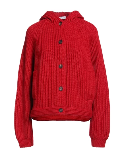 Женский кардиган Brunello Cucinelli Lorenz_SP, красный