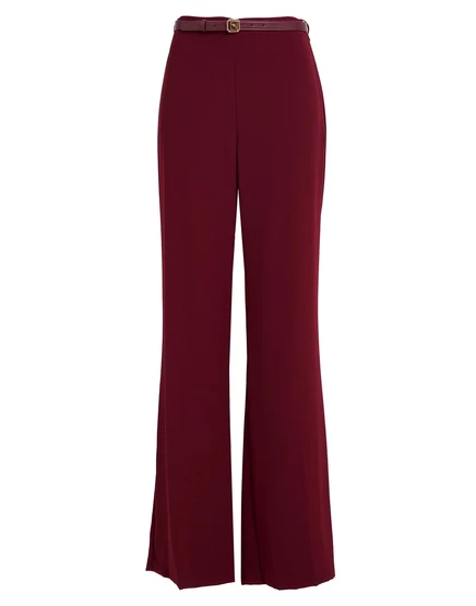 ELISABETTA FRANCHI Повседневные брюки бордовый