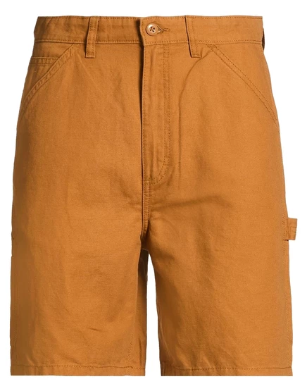 Мужские шорты Jack & Jones из хлопка и льна, верблюжьи