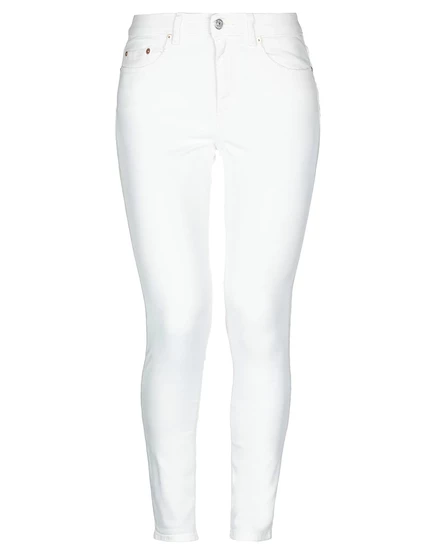 Женские джинсы Acne Studios C_RIBEIRO, скинни, белые
