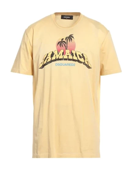 DSQUARED2 Футболка жёлтый