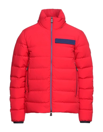 Мужской стеганый пуховик Moncler Grenoble, красный