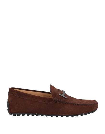 Мужские мокасины-драйверы Tod's замшевые, тёмно-коричневые
