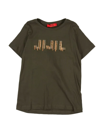 Женская футболка JIJIL JOLIE Junior, темно-зеленая