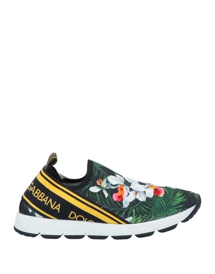 Женские кроссовки-носки Dolce & Gabbana, зелёные