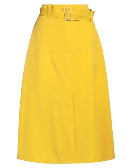 JIL SANDER Юбка миди жёлтый