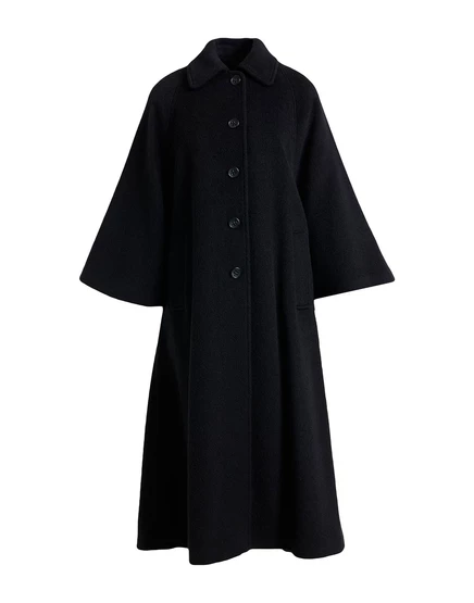 Женское пальто Redvalentino из альпака и шерсти, черное