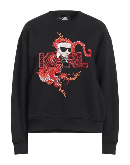 Женский свитшот Karl Lagerfeld, черный