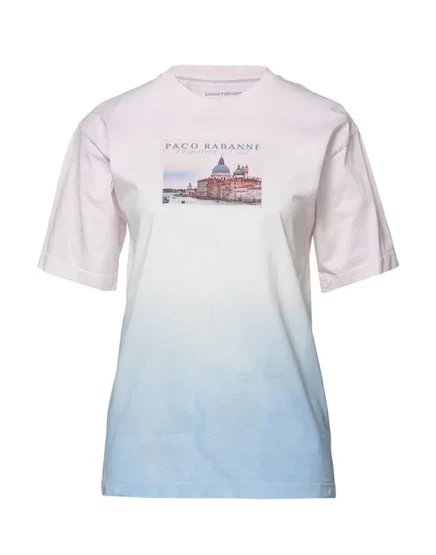 RABANNE Футболка розовый