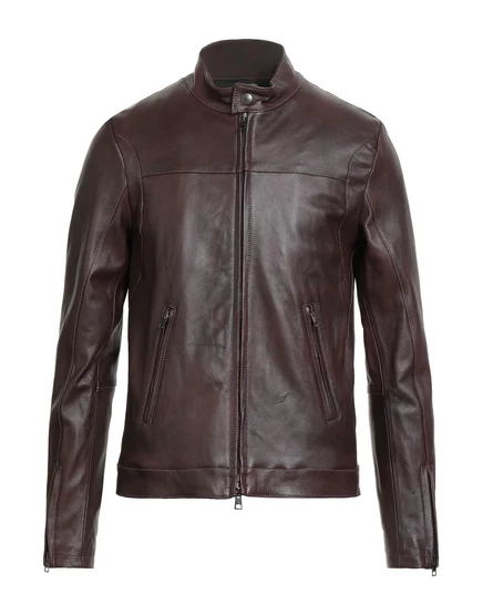 Мужская косуха Street Leathers Lorenz_SP, шоколадная
