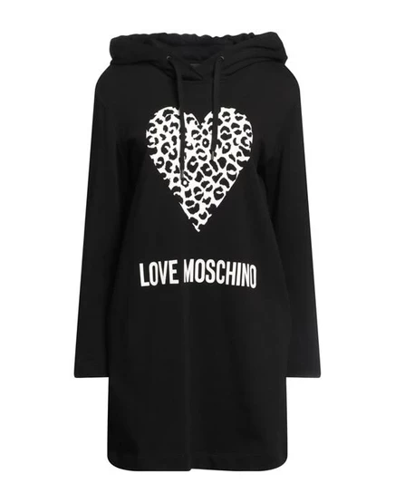 LOVE MOSCHINO Короткое платье чёрный